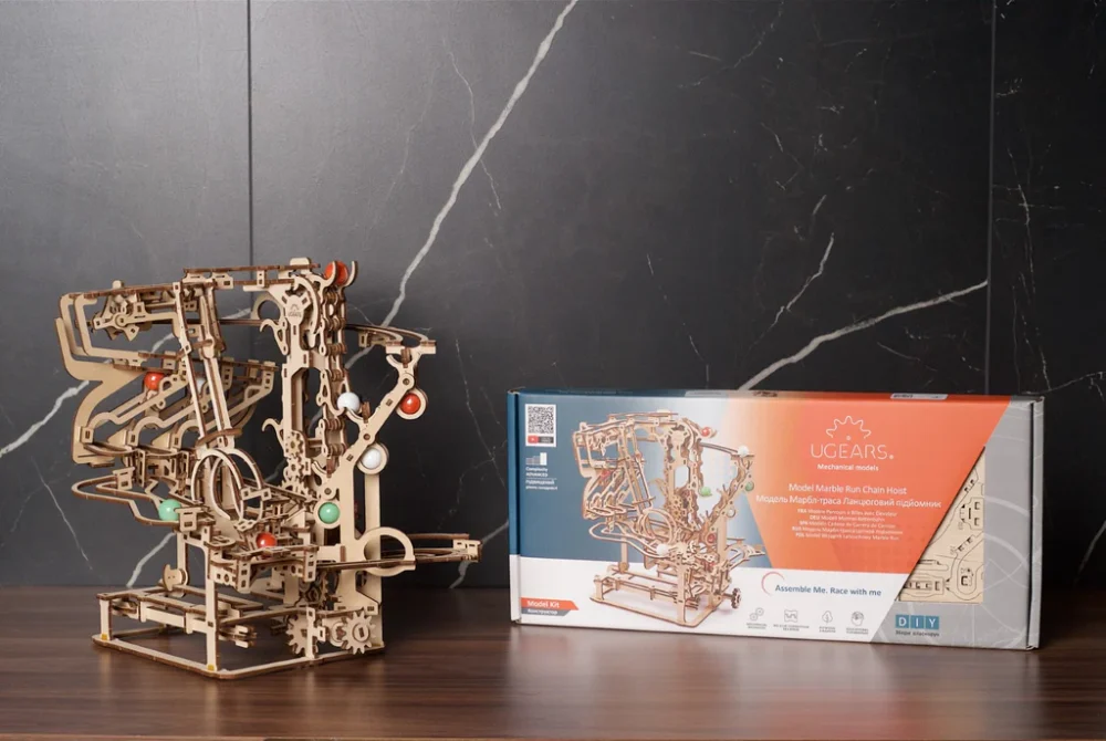 Ugears Pista da biglie Marble Run 1